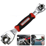 8-in-1 Universal Socket Wrench: 360° Rotation, 6-Point Design | Ideal for Furniture and Car Repairs (250mm)