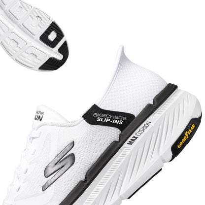Skechers 'Max Cushioning Premier 2.0' Slip-In Running Shoes (White)