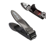 KLIPP Nagelknipser für Männer mit Auffangbehälter mit ergonomischem Hebel inkl. Ziplockbeutel