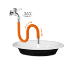 Universal Faucet Extender | 360° Silicone Hose for Kitchen & Bathroom
