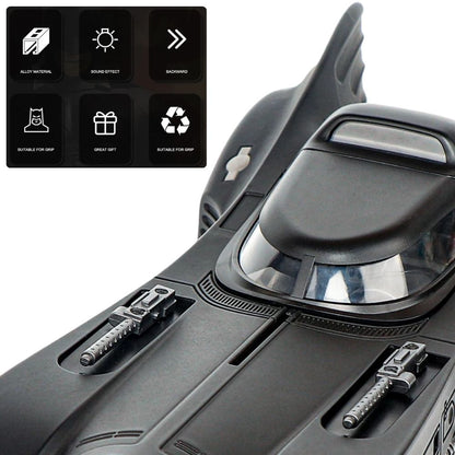 Batmobile 1989 (1:18) Cast Modell in Schwarz | Spielzeugauto für Kinder & Erwachsene