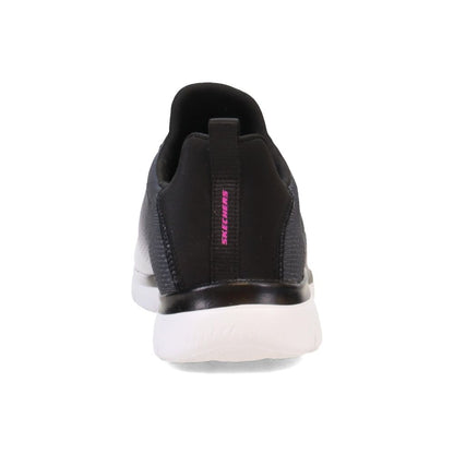 Skechers  'Summits Bright Charmer' Slip-On Damen Sneaker mit S/W Netzbesatz