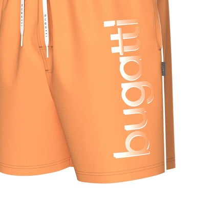 Bugatti 'Giovanni' men's swim shorts in color: Mandarin: Quick-drying