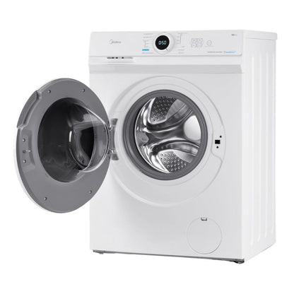 Midea (MF10EW70B) Waschmaschine (7kg): Inverter Quattro Motor & Dampffunktion