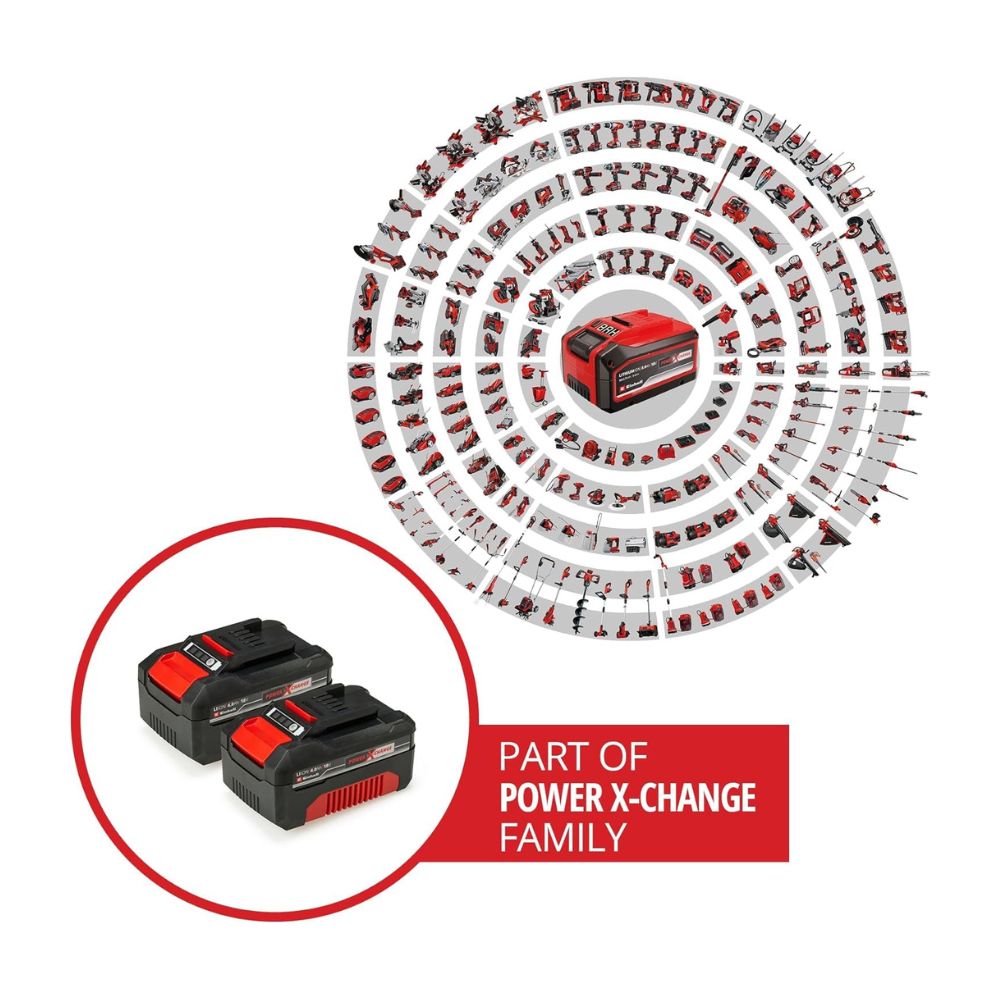 Original Einhell Proaktiv Akku PXC-Twinpack 4,0Ah Power X-Change (Li-Ion, 18V)