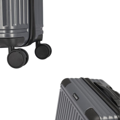 TRAVELITE 'Cruise' hard-shell travel suitcase set (3-piece L/M/S): Anthracite