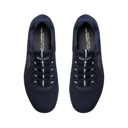 Skechers Summits Herren Sneaker - Navy Mesh Trim mit Memory Foam Innensohle
