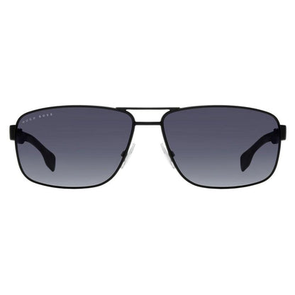 Hugo Boss '1035/S' Sonnenbrille für Herren: Mattschwarz, Graue Verlaufsgläser