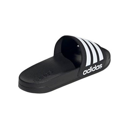 adidas 'Adilette' Shower Slipper: Duschpantoffel in Schwarz-Weiß