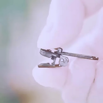 6x Metall-Reißverschluss-Zipper als universelle Reparaturset - Preview GIF