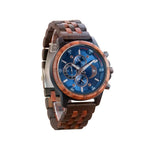 Noble Wooden Watch for Men | Personalized & Engraved (Optional), Perfect Gift